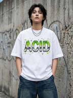 T-Shirt Oversize Acid Y2K – getragen