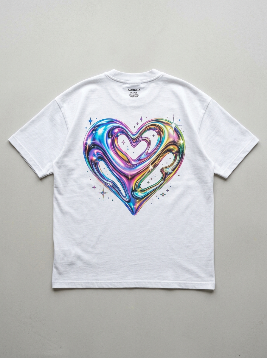 T-Shirt Oversize Chrome Dream – Rückansicht