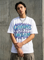 T-Shirt Oversize Chrome Dream – getragen