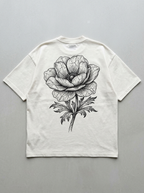 T-Shirt Oversize Concrete Bloom – Rückansicht