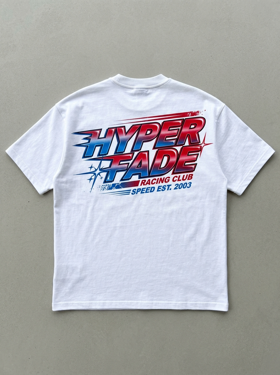 T-Shirt Oversize Hyper Fade – Rückansicht