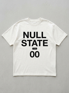 T-Shirt Oversize Null State – Vorderansicht