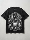 T-Shirt Oversize Phantom Club – Vorderansicht