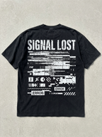 T-Shirt Oversize Signal Lost – Rückansicht