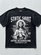 T-Shirt Oversize Static Saint – Vorderansicht